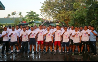 Personel Lanud Rsn Ikuti Fun Run Road To Sumatra Jungle Run