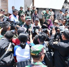 Kasum TNI Resmikan Rumah RIKa di Lombok Utara