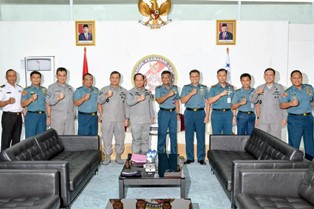 Kepala Bakamla RI Terima Kunjungan Danguspurla Koarmada l