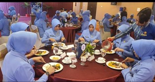 Srikandi Black Panther Gelar Pelatihan Table Manner