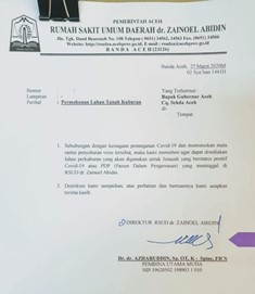 Siapkan Kuburan Massal, Jubir Penanganan Pemerintah Aceh Minta Maaf