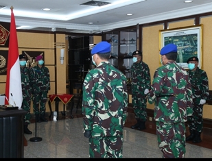 Panglima TNI Pimpin Sertijab Komandan Pusat Polisi Militer
