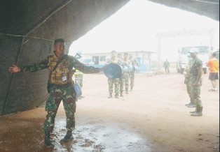 Satgas Konga Terapkan Social�dan�Physical Distancing�di Daerah Misi