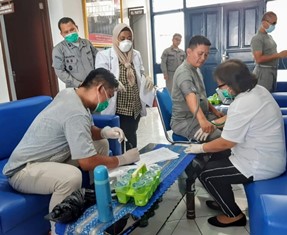 Kamla Zona Maritim Tengah Berupaya Cegah Penyebaran COVID-19 di Sulut