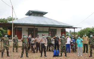 Kostrad-Lintas Sektoral Sota Adakan Penyemprotan Disinfektan di Rumah Ibadah