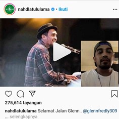 Rilis Album Religi Islami Bertajuk "Hidayah", NU Lepas Kepergian Glenn Fredly