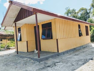 Pembangunan 20 Unit Rumah Program TNI Manungal di Kampung Epem Rampung   �