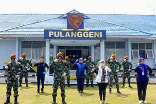 Antisipasi Kekurangan Stok Darah PMI, Yonkilo 463 Paskhas Laksanakan Donor Darah