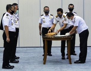 Tiga Jabatan Strategis Di Lingkungan Bakamla RI Diserahterimakan