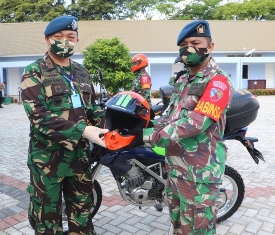Danlanud Rsn Lantik Tiga Babinsa