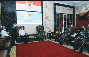 Panglima TNI Terima Audiensi Kepala BNPT