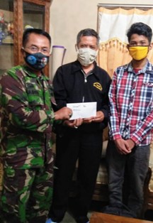 Peduli Kemanusiaan, Pakati 96 Bantu Masyarakat Bagikan Paket Sembako Gratis