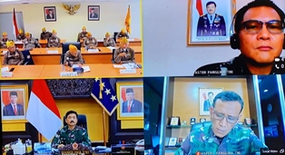 Panglima TNI Sebut TNI dan LVRI Bantu Percepat Penanganan�Covid-19