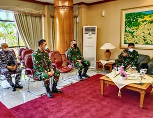 Pangkogabwilhan I Kunjungan Kerja ke Batam