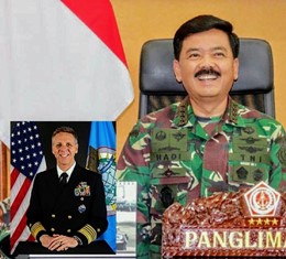 Panglima TNI�dan Panglima USINDOPACOM Bahas Kerja Sama Militer