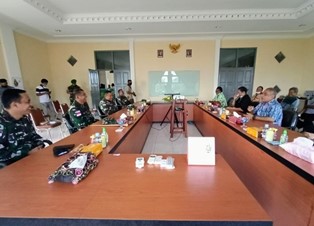 Danrem 174/ATW Kunjungi Universitas Musamus Merauk