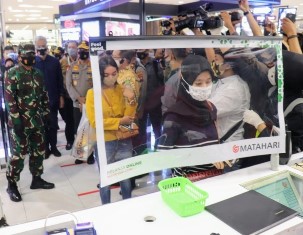 Panglima TNI- Kapolri Tinjau Disiplin Protokol Kesehatan di Singosari dan Semarang