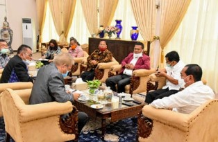 Jelang Sinode GKPI, Pimpinan Pusat Audiens ke Gubernur Sumut