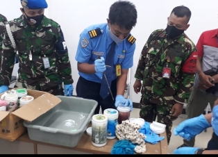 BKO TNI AU dan Petugas Avsec SSK II Kembali Gagalkan Narkoba