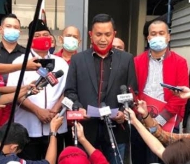 PDIP DKI Resmi Laporkan Pembakaran Bendera Partai ke Polda Metro Jaya