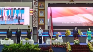 Danlanud Sam Ratulangi Hadiri Peringatan HUT ke-397 Kota Manado