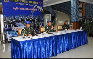 Komandan Puspom TNI�Sampaikan Kronologis�Kasus Pembunuhan Anggota TNI