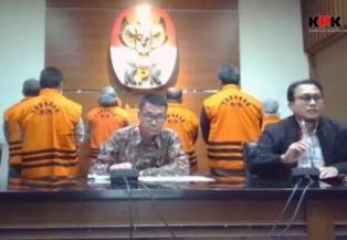 Pasutri Bupati dan Ketua DPRD Kutim Dijebloskan ke Tahanan, Berikut OTT KPK