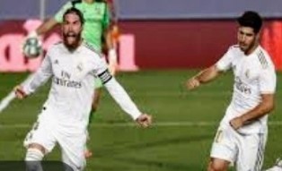 Kalahkan Bilbao, Ramos Bawa Real Madrid Menjauh dari Barcelona