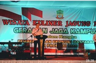 Wisata Kuliner Bakar Jagung Terwujud, Kapolda: Program Gerakan Jaga Kampung Realita