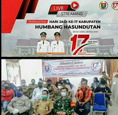 Camat dan Ormas Hadiri Vicon HUT Kabupaten Humbahas ke-17