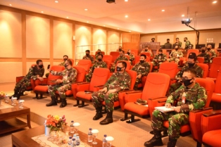 Cegah Covid-19 Pangkoopsau I Paparkan Instruksi Presiden Dan Penekanan Panglima TNI
