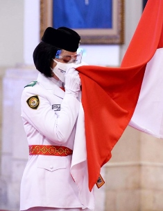 Sosok Delapan Orang Anggota Paskibraka 2020 HUT RI ke-75