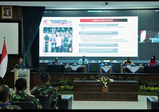 TNI-Polri Dukung Program Pembangunan SDM Unggul Terintegrasi