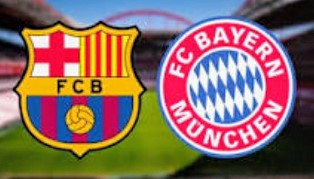 Duel Raksasa Barcelona vs Bayern Muenchen Tayang di SCTV Sabtu Dinihari Nanti