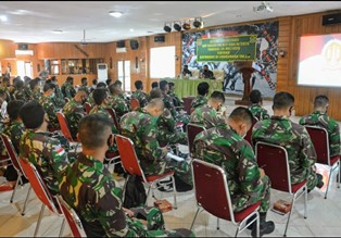 Korem 174 Merauke Gelar Sosialisasi Pemantapan Teknis Penyusunan Kelengkapan Wabku