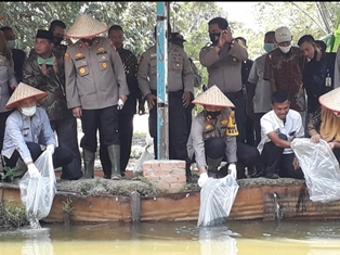 Resmikan Kampung Tangguh, Wakapolresta Pekanbaru Ajak Gerakan Jaga Kampung