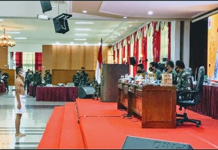 Panglima TNI Pimpin Sidang Pantukhir�Taruna�Akademi TNI TA 2020