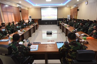 Itkoopsau I Lakukan Wasrikkap di Lanud Rsn Pekanbaru