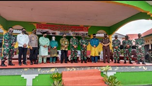 Sambut HUT TNI ke-75, Bhakti Sosial Kogabwilhan I di Wilayah Tanjung Pinang