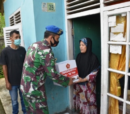 Baksos Peduli TNI, Warga Kelurahan Katulampa Kecamatan Bogor Timur Ketiban Rezeki