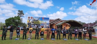 Di Tengah Penanganan Covid-19, Korem 174 Merauke Gelar Bakti Sosial HUT TNI ke-75