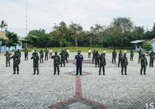 Dan Lanud Rsn Sematkan 83 Personel Lanud Rsn Naik Pangkat