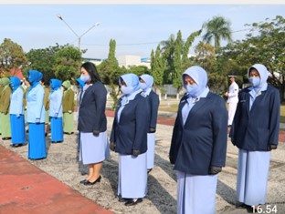 Komandan Lanud Rsn Hadiri Upacara Ziarah Nasional HUT ke-75 TNI