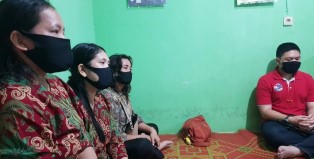 Dimasa Covid-19, Umat Kristiani Lanud Rsn Gelar� Doa Keselamatan