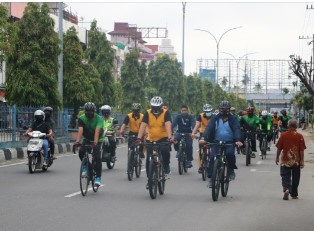 Danlanud Rsn Hadiri Penutupan Resmi Dapur Umum Covid-19
