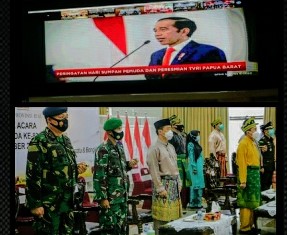 Danlanud Rsn Hadiri Virtual Peringatan Hari Sumpah Pemuda