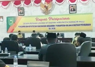 DPRD Inhu Tak Sahkan RAPBD-P 2020, PKB Nilai Banyak Kejanggalan