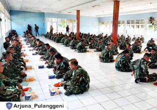Yonko 462 Paskhas Ikuti Upacara Virtual HUT ke-73 Korspaskahas