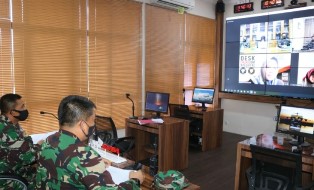 Lolos Penilaian, Lanud Rsn Paparkan ZI ke Kemenpan RB