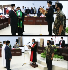 DPRD Gelar Paripurna Pengucapan Janji PAW Anggota dan Wakil Ketua DPRD Kabupaten Samosir